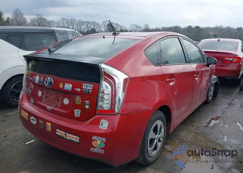2013 Toyota Prius Three z USA, uszkodzony, nr VIN JTDKN3DU1D5540152